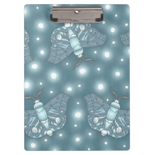 Blue Moths Clipboard