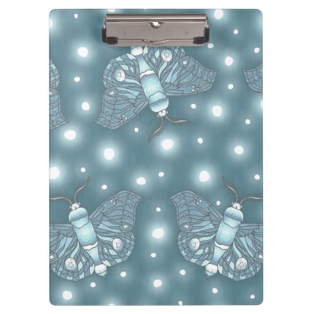 Blue Moths Clipboard (Front)