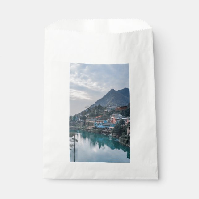 Blue Mountain Design Custom Favour Bag  (Front)