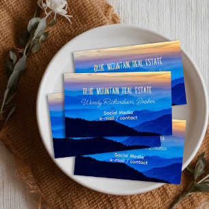 Blue Mountain View Professional Services Business Card