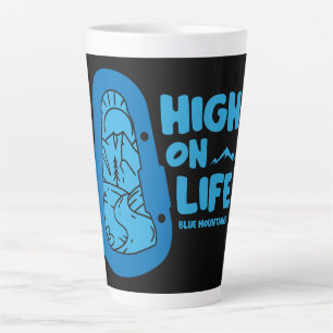 Blue Mountains Alpinism Australia Latte Mug