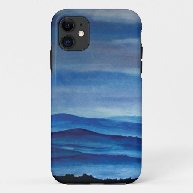 Blue Mountains Art iPhone SE + iPhone 5/5S Case (Back)