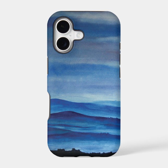 Blue Mountains Art iPhone SE + iPhone 5/5S Case (Back)