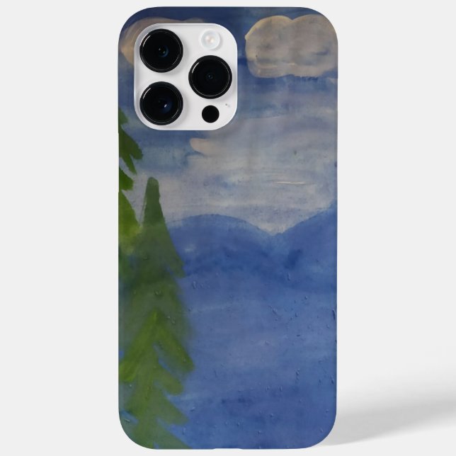 Blue Mountains  Case-Mate iPhone Case (Back)
