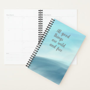 Blue Mountains Monthly Planner