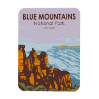 Blue Mountains National Park Australia Vintage 