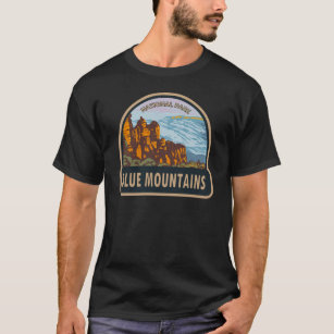 Blue Mountains National Park Australia Vintage  T-Shirt