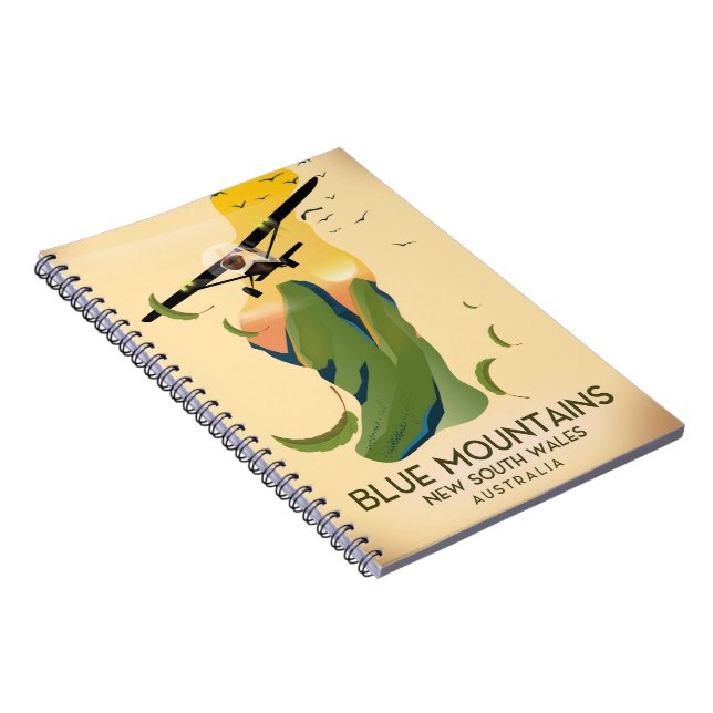 Blue Mountains New South Wales Australia Notebook (Right Side)