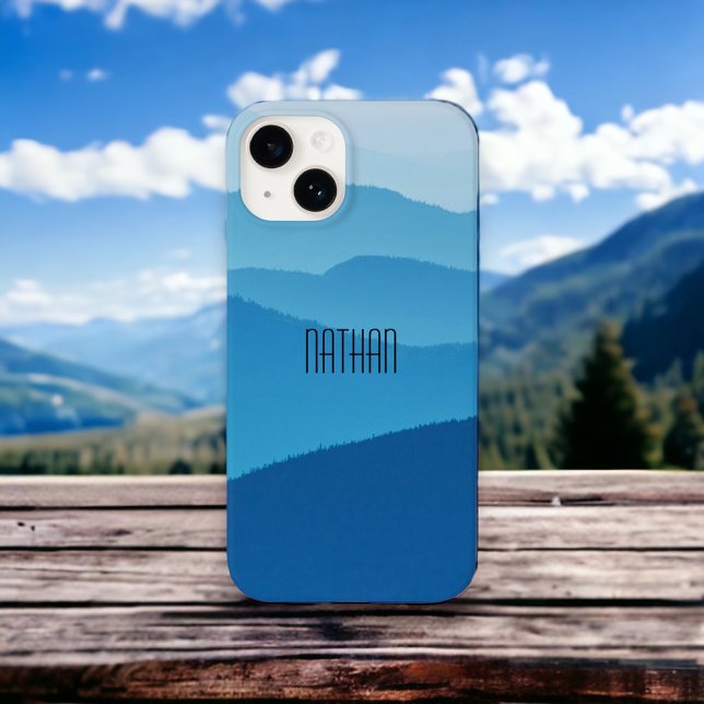 Blue Mountains Personalised  Case-Mate iPhone Case (Creator Uploaded)