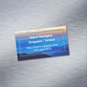 Blue Mountains Professional Services  Magnetic Business Card