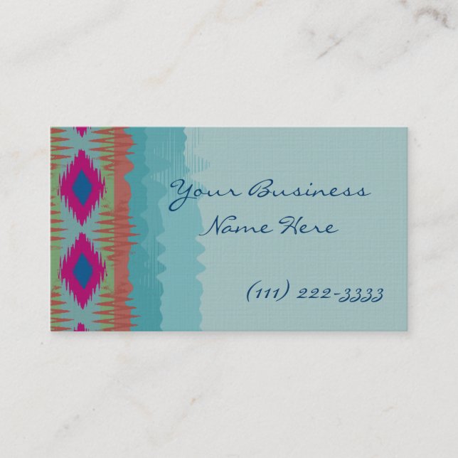 Blue Mountains/ Southwestern Business Card (Front)