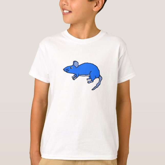 Blue Mouse apparel T-Shirt (Front)