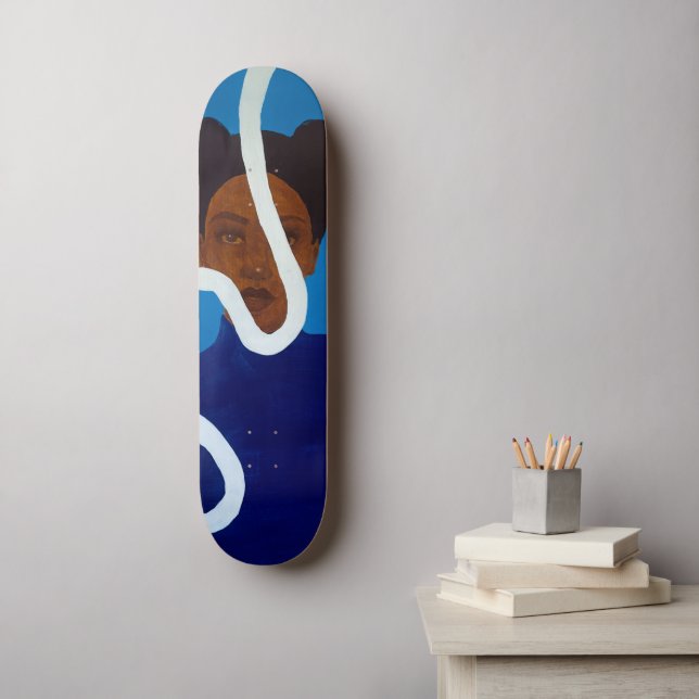 Blue Muse Skateboard (Wall Art)
