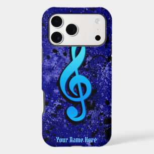 Blue Music Note Symbol iPhone XS Max Case