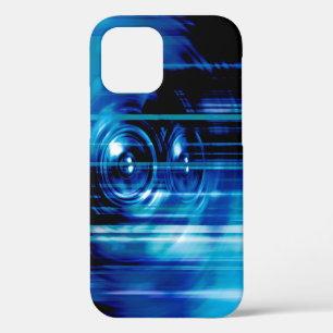 Blue music speakers Case-Mate iPhone case