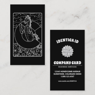blue mustang of colorado business card