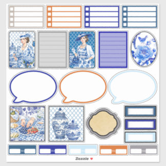 Blue n White Floral Beauty