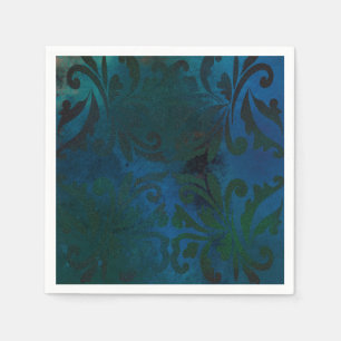 blue napkin
