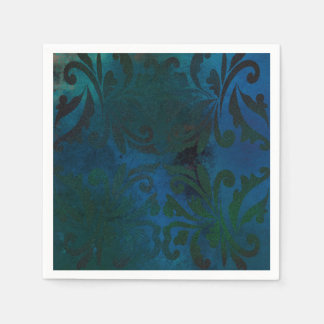 blue napkin
