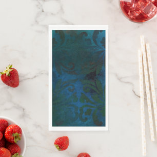 blue napkin