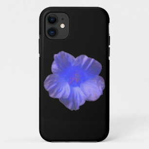 Blue Nasturtium Flower iPhone 5 Case