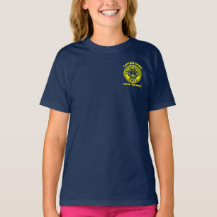 Blue navy Anchor nautical captain boat summer T-Shirt