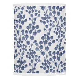 Blue Navy Botanical Lamp