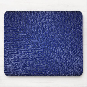 Blue Navy Decorative Mouse Pad