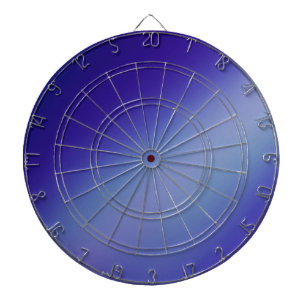 Blue & Navy Ombre Dartboard