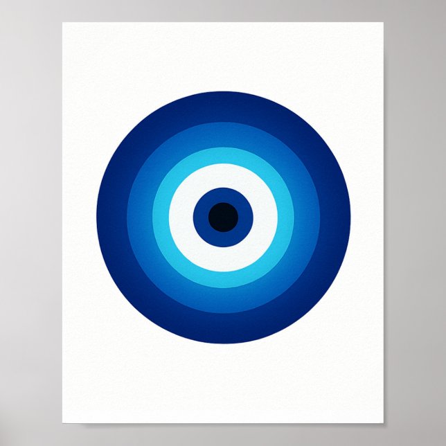 Blue Nazar Wall Art – Shield Your Space in Style (Front)