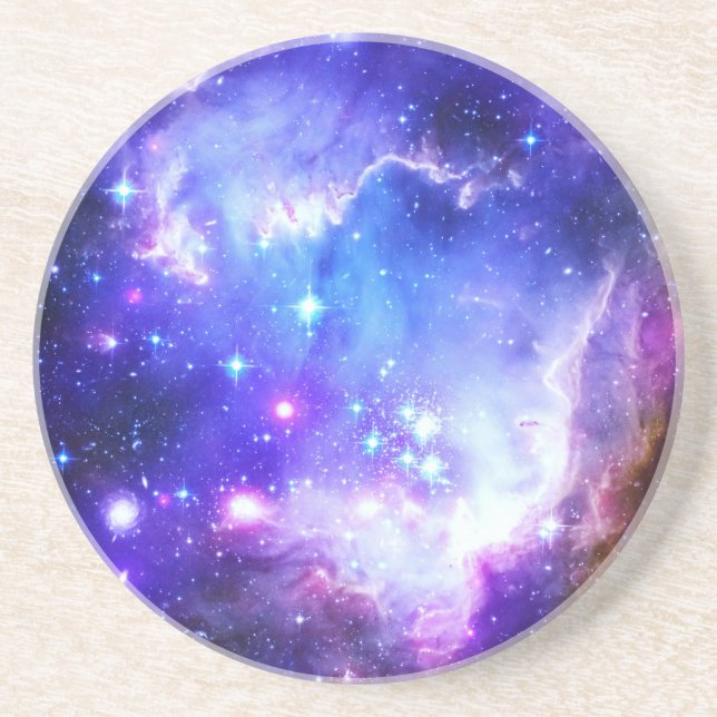 Blue Nebula Coaster (Front)