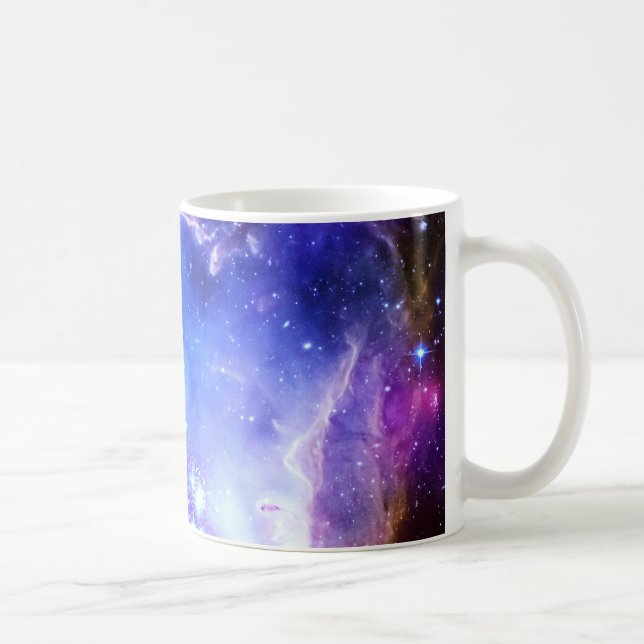 Blue Nebula Coffee Mug (Right)