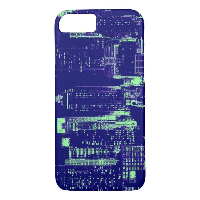 Blue New York City iPhone 7 Case (Back)