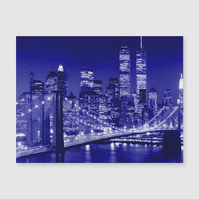 Blue New York City Night (Front)