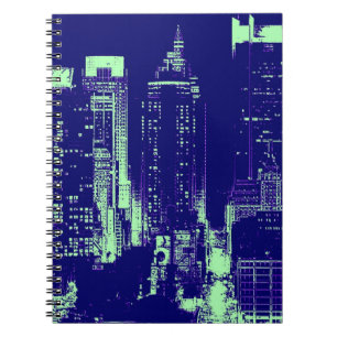 Blue New York City Notebook