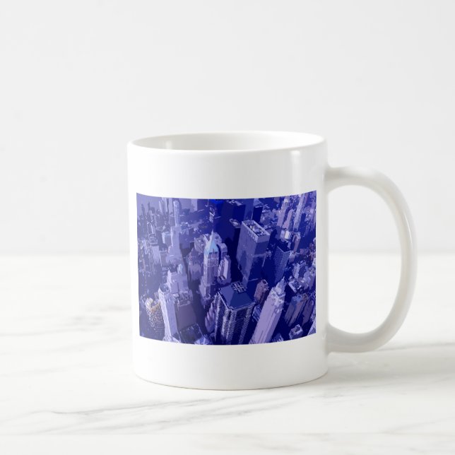 Blue New York Coffee Mug (Right)