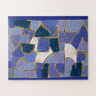 Blue Night by Paul Klee, Abstract Jigsaw Puzzle