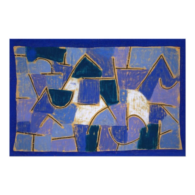 Blue Night by Paul Klee Photo Print (Front)