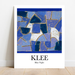 Blue Night by Paul Klee Poster