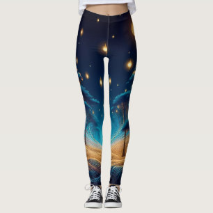 Blue Night Leggings