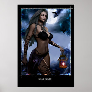 Blue Night Poster
