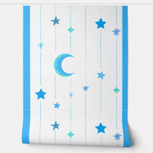 Blue Night Sky Wallpaper
