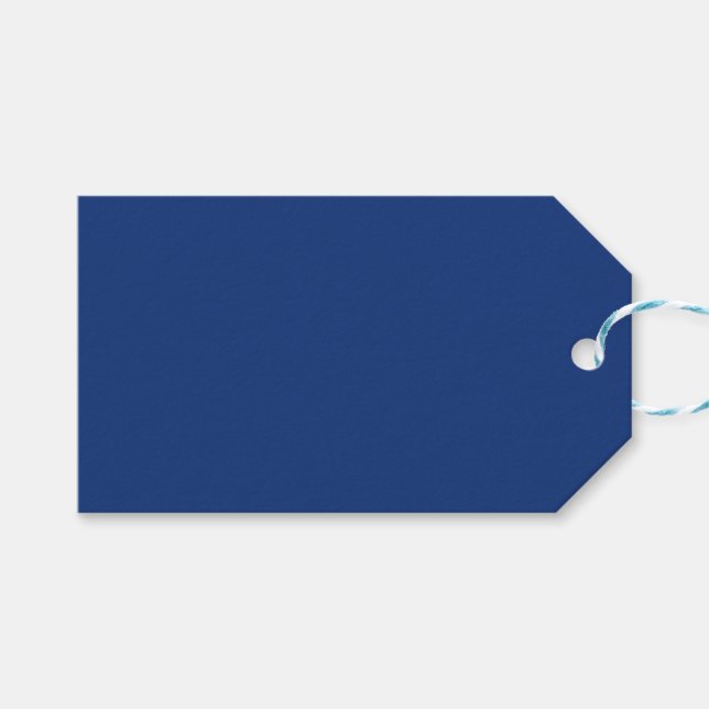 Blue no.3, Blue Gift Tags (Front (Horizontal))
