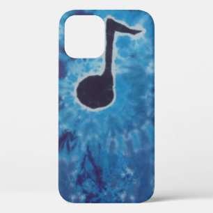 Blue Note Music Tie Dye PhatDyes iPhone 12 Case