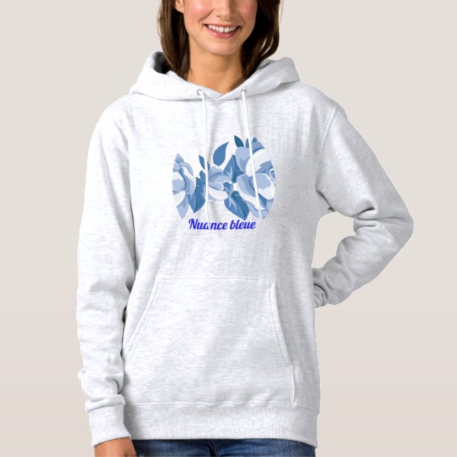 Blue nuance hoodie (Front)