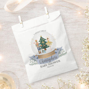 Blue Nutcracker Baby Shower Favours Cookie Treat Favour Bags