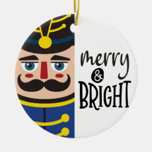 Blue Nutcracker Ornament