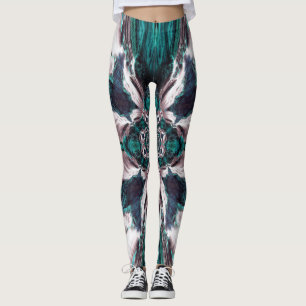 Blue Ocean Breeze leggings