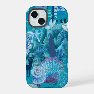 Blue Ocean Collage Phone Case