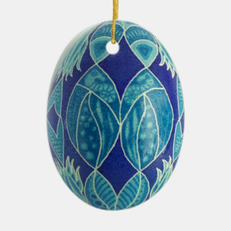 Blue Ocean Egg Ceramic Tree Decoration